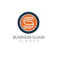 Business corporate S letter logo vector