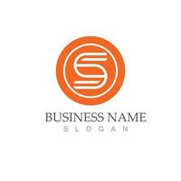 Business corporate S letter logo vector