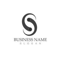 Business corporate S letter logo vector