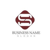 Business corporate S letter logo vector