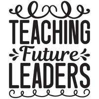 enseñando a los futuros líderes vector