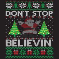 don't stop beliein' vector