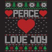 peace love joy vector