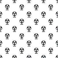 Electric fan pattern, simple style vector