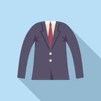 Shirt fashion icon flat vector. Clothes uniform vector