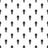 Small incandescent lamp pattern, simple style vector