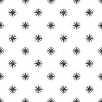 Sign of compass pattern, simple style vector