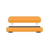 Equipment hole puncher icon flat isolated vector