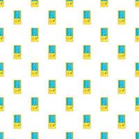 Tetris pattern, cartoon style vector