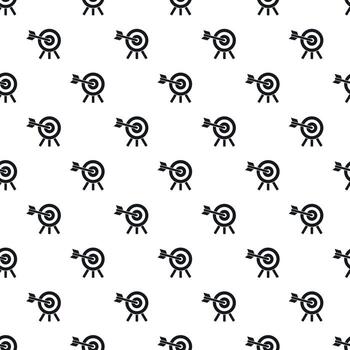 patrón objetivo, estilo simple vector