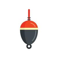 Bobber float icon flat isolated vector