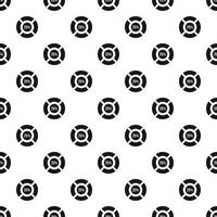 Circle loading, 25 percent pattern, simple style vector