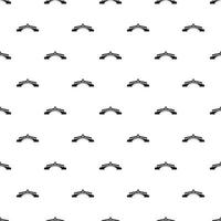 Round bridge pattern, simple style vector
