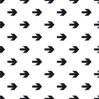 Right arrow pattern, simple style vector