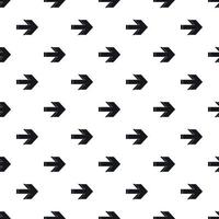 Right arrow pattern, simple style vector