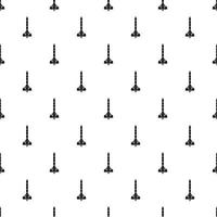 Missile rocket pattern, simple style vector