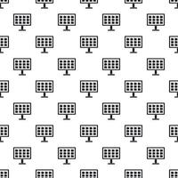 Storing files in computer pattern, simple style vector
