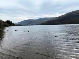 A view of Lake Ullswater in the Lake District photo