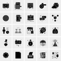 25 Universal Business Icons Vector Creative Icon Illustration to use in web and Mobile Related project