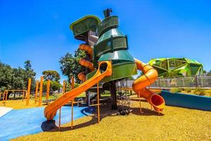 Children's Playground In Free Public Park photo