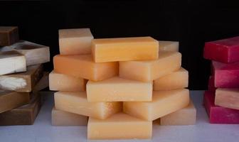 Assorted set of handmade  soap suited for relaxing and health photo