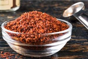 Aleppo Peppers in a Bowl photo