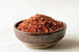 Dried Tomato Flakes in a Bowl photo