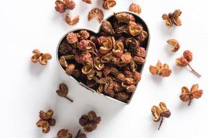 Szechuan Peppercorns in a Heart Shape photo