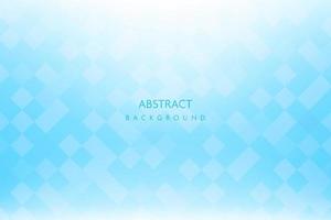 Vector modern blue geometric square shape abstract background.