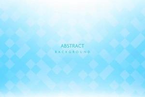 Vector modern blue geometric square shape abstract background.