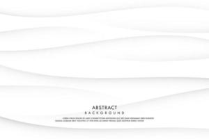 Vector abstract white and gray gradient soft wave texture background.