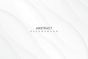 Vector abstract white gradient soft wave background.