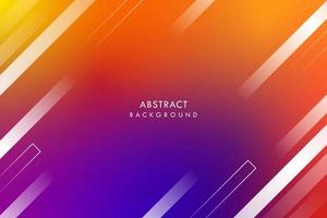 Vector abstract white stripe design. Futuristic colorful technology background.