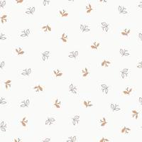 enchanting floral seamless pattern for background vector