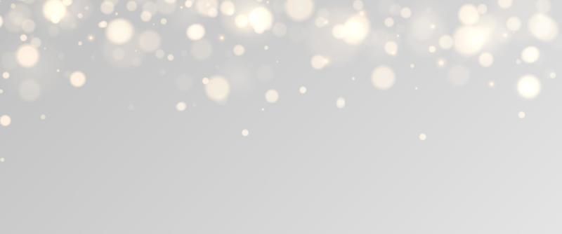Bokeh lights isolated. Transparent blurred shapes. Abstract light effect.