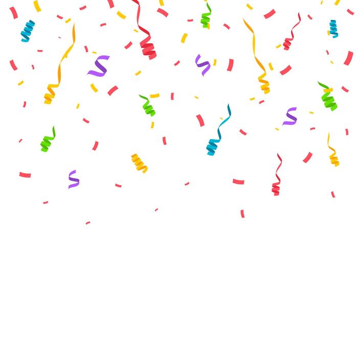 Congratulations Confetti Vector Art, Icons, and Graphics for Free Download
