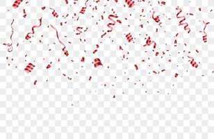 Colorful bright confetti background. Confetti burst. Festive vector illustration