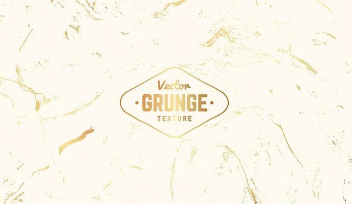 Grunge texture background in gold and white