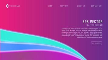 Web Design Abstract Background Lemonade EPS 10 Vector For Website, Landing Page, Home Page, Web Page, Web Template