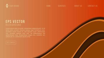 Coffee Theme Web Design Abstract Background EPS 10 Vector For Website, Landing Page, Home Page, Web Page