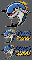 Tuna Fish Mascot 2 vector