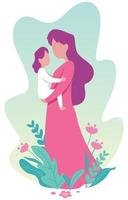 Mother and Child vector