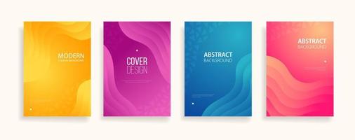 modern background design with trendy and vivid vibrant color vector