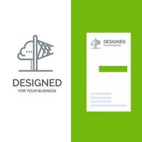 Creativity Idea Imagination Insight Inspiration Grey Logo Design and Business Card Template vector