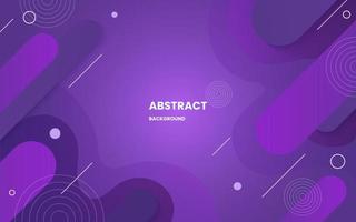 Abstract background in purple color. liquid dynamic shapes abstract composition. abstract gradient purple modern elegant design background. illustration vector 10 eps.