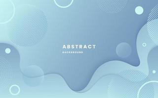 Gradient soft background in pastel blue colors. Liquid dynamic shapes abstract composition. Fluid modern template for poster, template, flyer, backdrop, wallpaper, card etc. llustration vector 10 eps.