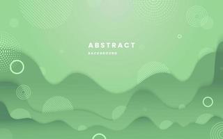 Gradient soft background in green colors. Liquid dynamic shapes abstract composition. abstract green modern elegant design background. illustration vector 10 eps.