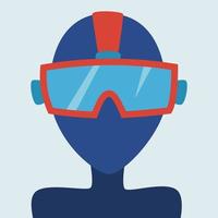 futuristic VR headset illustrations. cute style vector illustration or clipart suitable for web design, poster, banner, and app design. futuristic technologies theme.