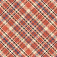 Tartan or plaid winter color pattern. vector