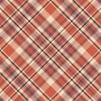 Tartan or plaid winter color pattern. vector